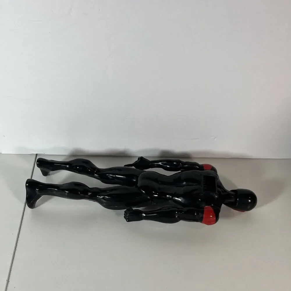 Marvel Spider-Man Miles Morales Black Suit Action Figure 12” Hasbro Titan Hero